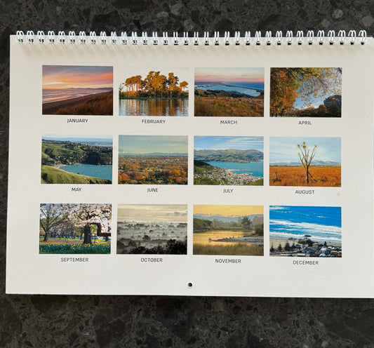 2026 Christchurch Scenery Unique Calendar